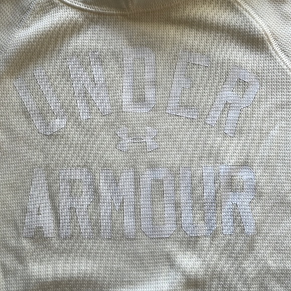 Sz girls Small Under Armour waffle hoody - Picture 2 of 4